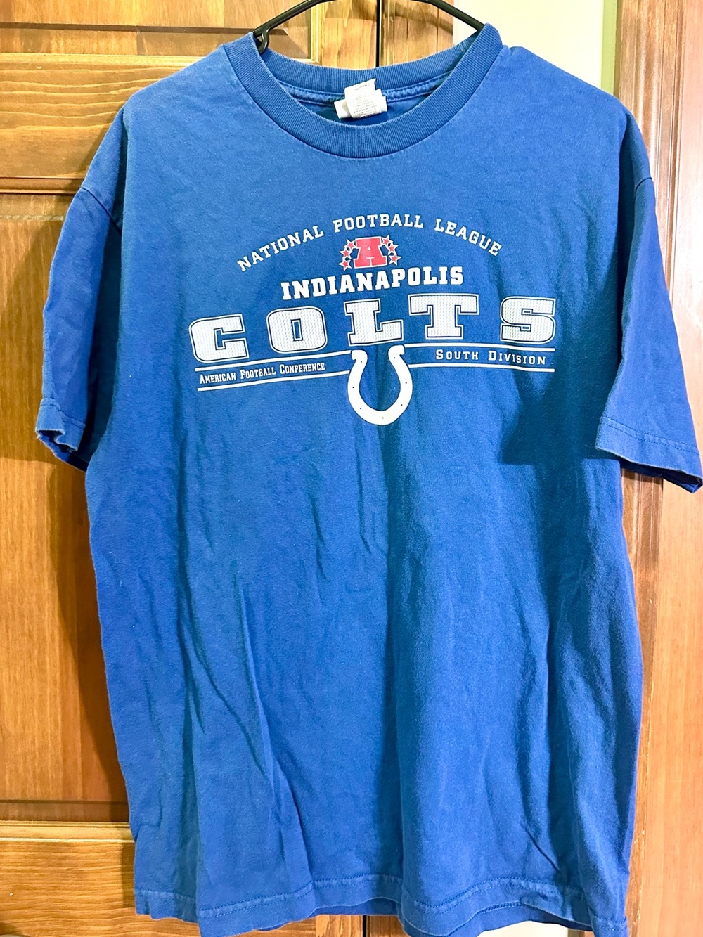 NFL Indianapolis Colts Royal Blue Graphic Tee - Men's